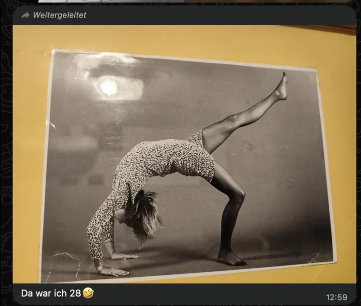 Weitergeleitetes Foto aus den 1980er-Jahren